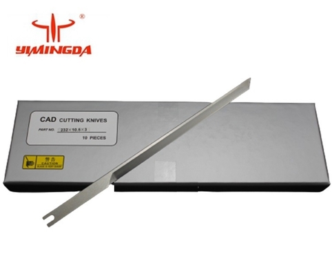 CAD Kesme Bıçakları Otomatik Kesici Bıçağı PN 68539 232x10.5x3mm Kuris Kesici için Güçlü H Bıçağı