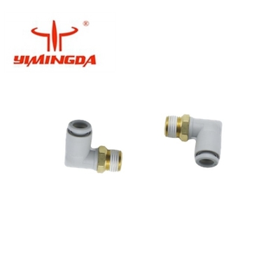 PN 465501062 Kesici Yedek Parça Rakoru Erkek Dirsek Borusu W / Mastik 6MM 1/8R