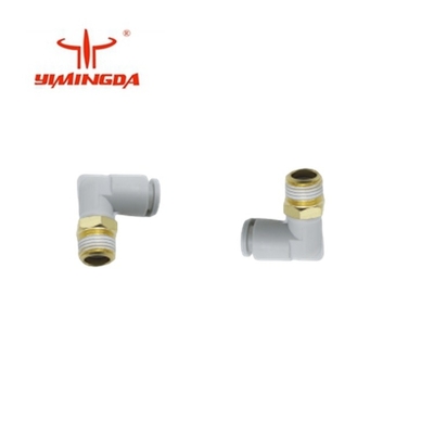 PN 465501062 Kesici Yedek Parça Rakoru Erkek Dirsek Borusu W / Mastik 6MM 1/8R