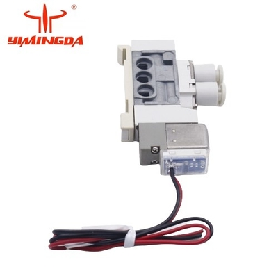 Otomatik Kesici Parçaları Fişli Elektro Valf Parça No 129300 Vektör Q80 Vektör IX6 Kesici Makinesi için