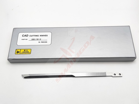 Bollmer kesicisi için kesme bıçağı 220.5x10x3mm ve 220*10*3mm
