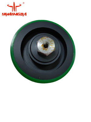 050-745-005 Kesme Makinası Yedek Parçaları Serpme XLS50 XLS125 için Yuvarlak Yeşil Tekerlek